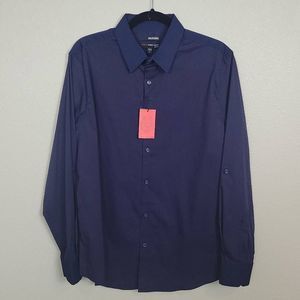 NWT Murano Ultimate Modern Comfort Slim Fit Shirt. Size Large